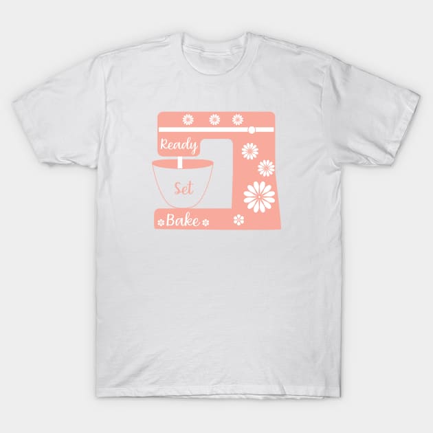 ready set bake orange T-Shirt by shimodesign